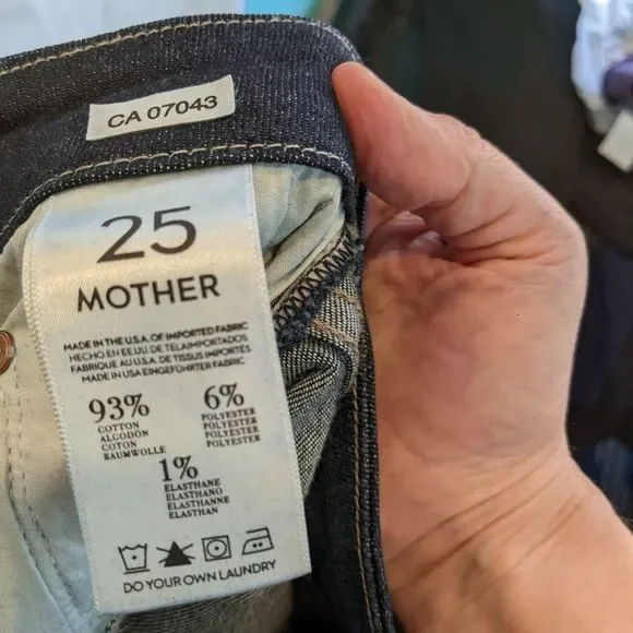 Mother The Looker jeans size 25 in VGUC - Picture 9 of 10